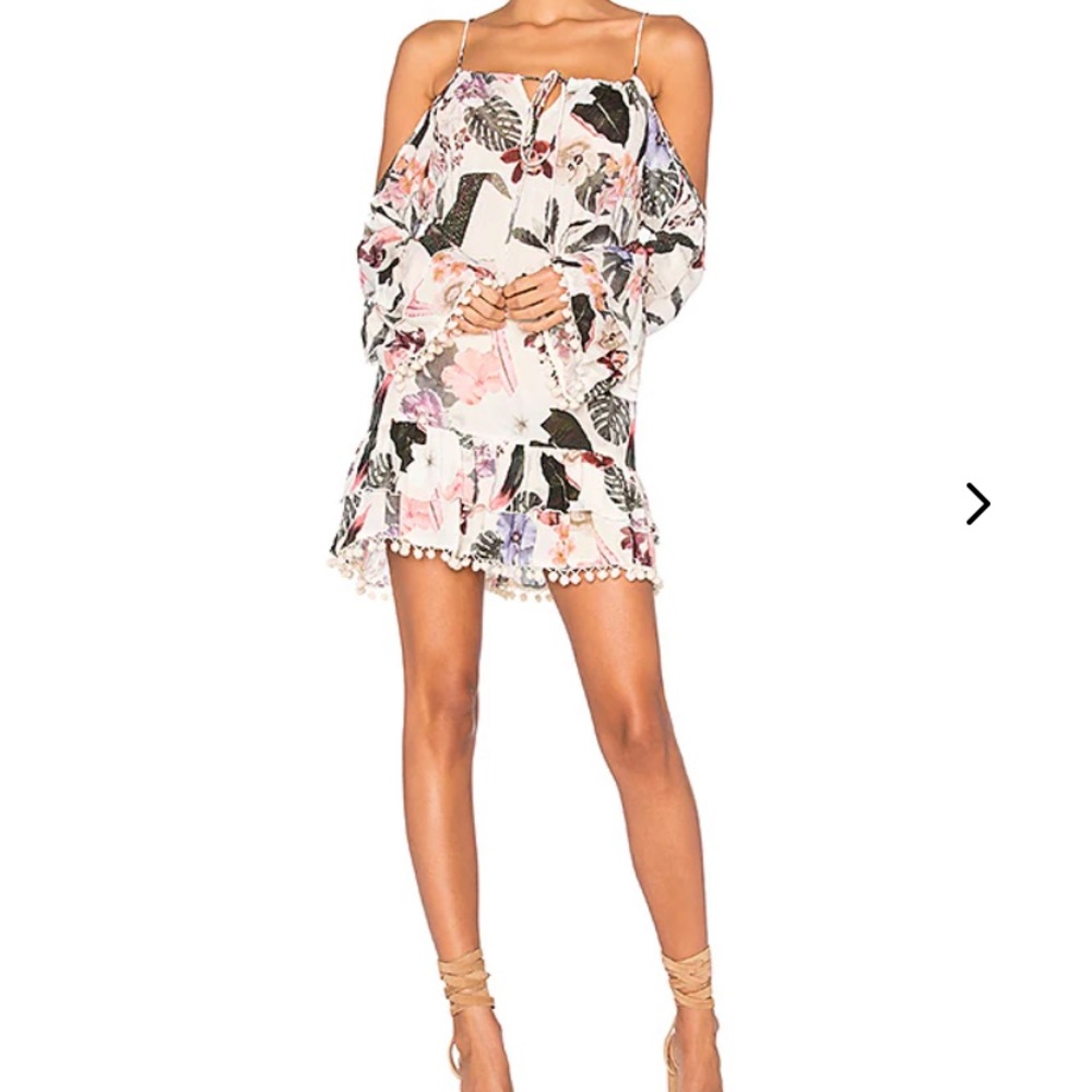 Lovers and friends LA tropical oasis dress